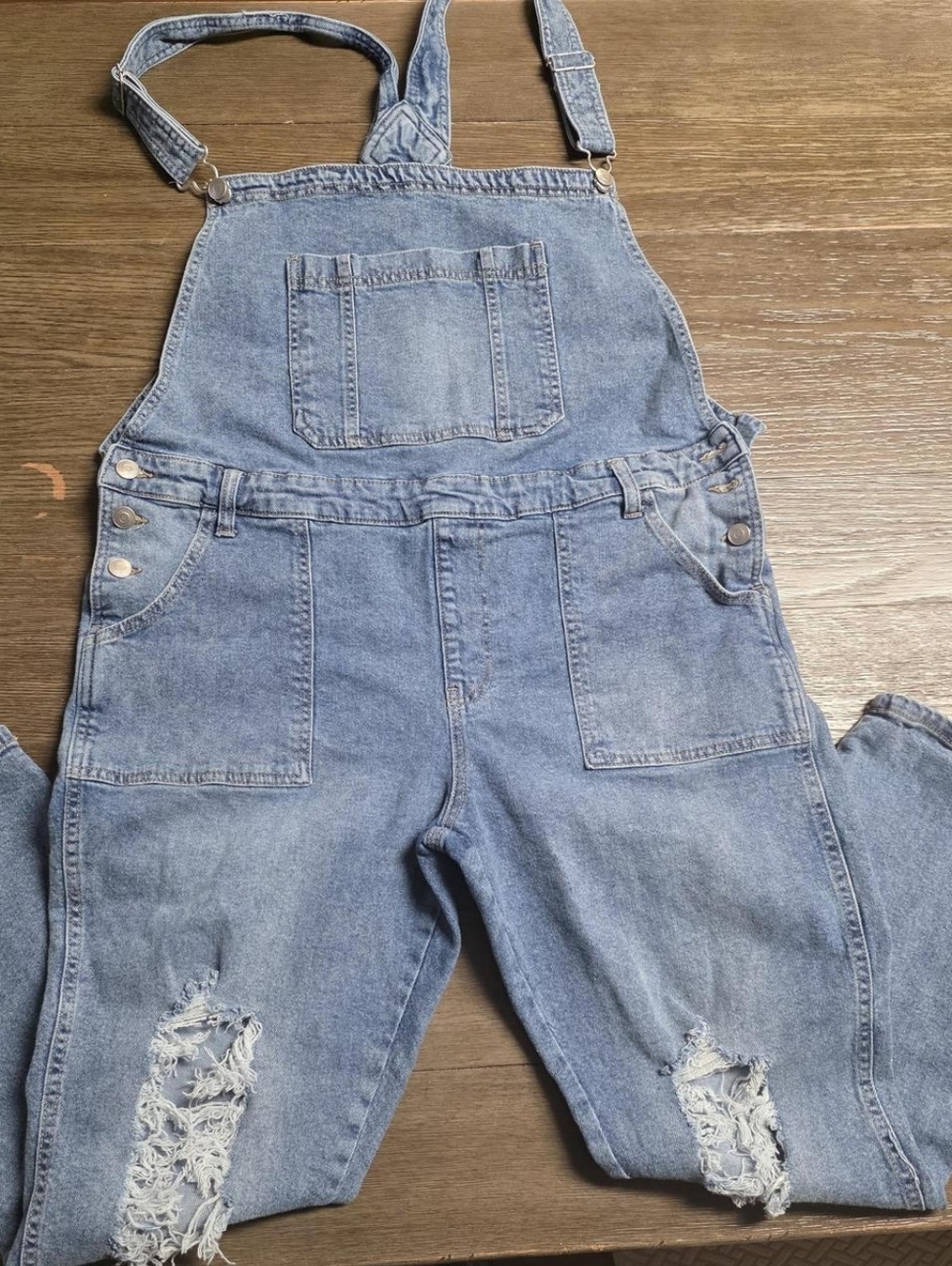 Denim Jean Overalls For Women Blue